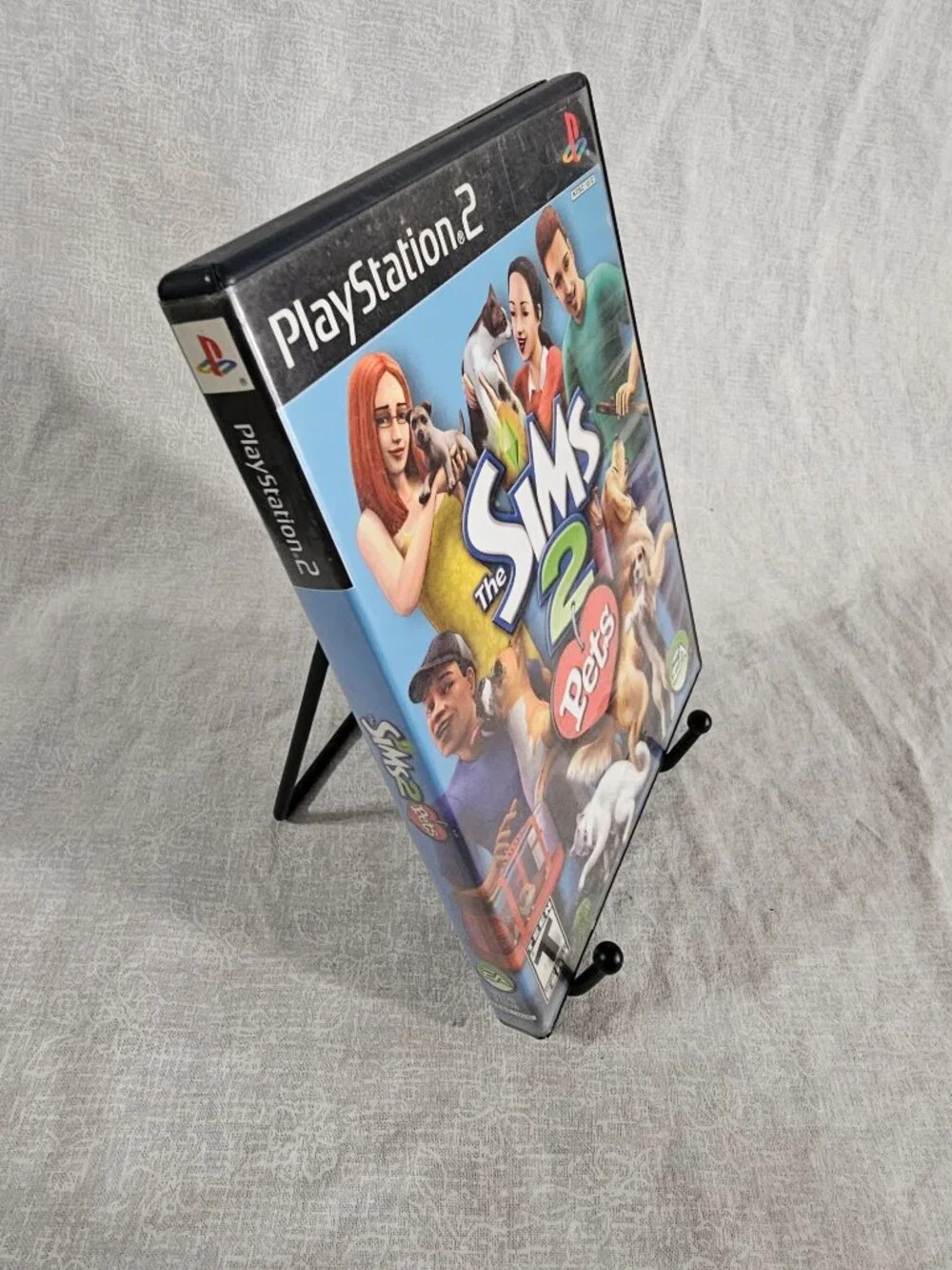 The Sims 2 Pets PS2 PlayStation 2 2005 Complete W/ Manual CIB Disc Good Tested